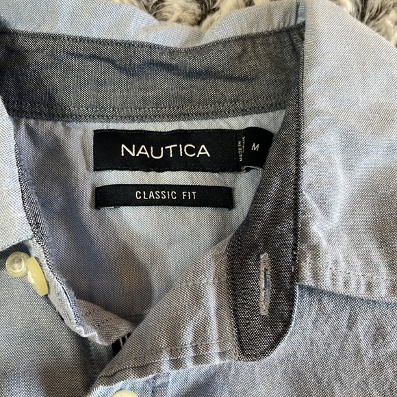 Nautica Denim Button Down - Picture 2 of 2